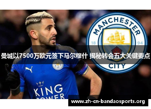 曼城以7500万欧元签下马尔穆什 揭秘转会五大关键要点